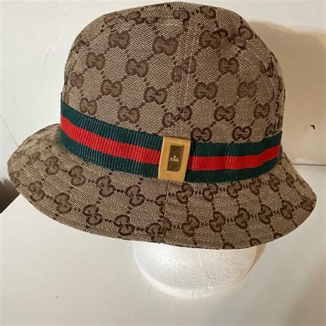 gucci bucket hat with smiley face|gucci bucket hat for women.